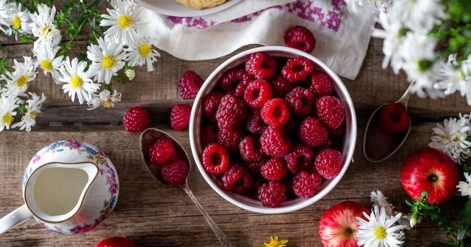 Himbeeren und Krebs